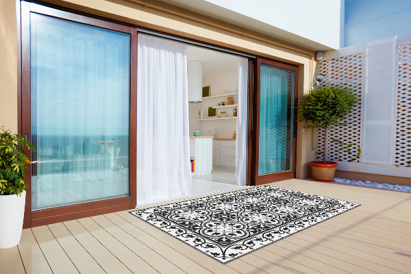 Koberec na balkon Portugalské dlaždice