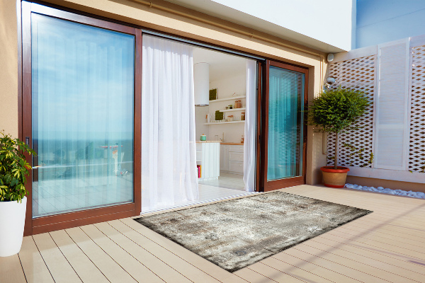 Zahradní koberec krásný vzor Zrezivělý kov