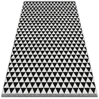 Moderní koberec na balkon Trojúhelníky vzor