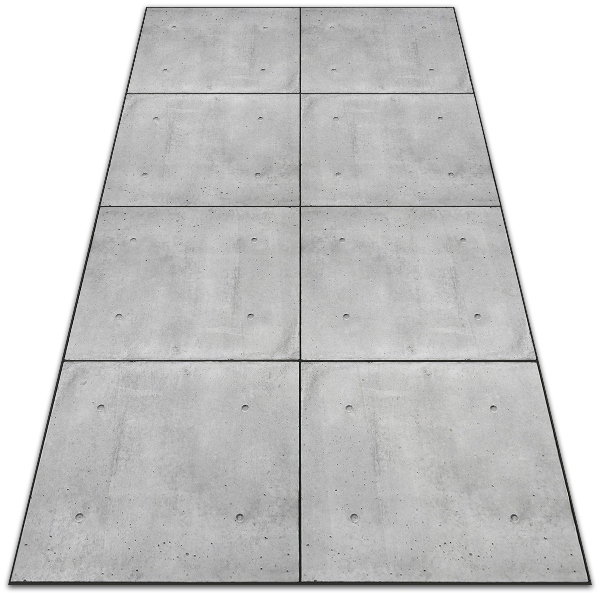 Zahradní koberec betonové desky