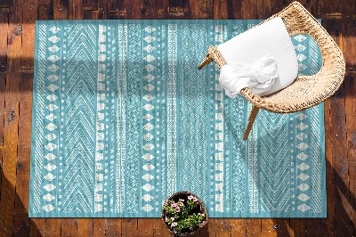 Venkovní zahradní koberec Indian textury