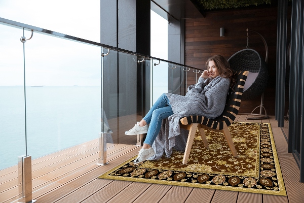Koberec na balkon nebo terasu Turecký orientální vzor