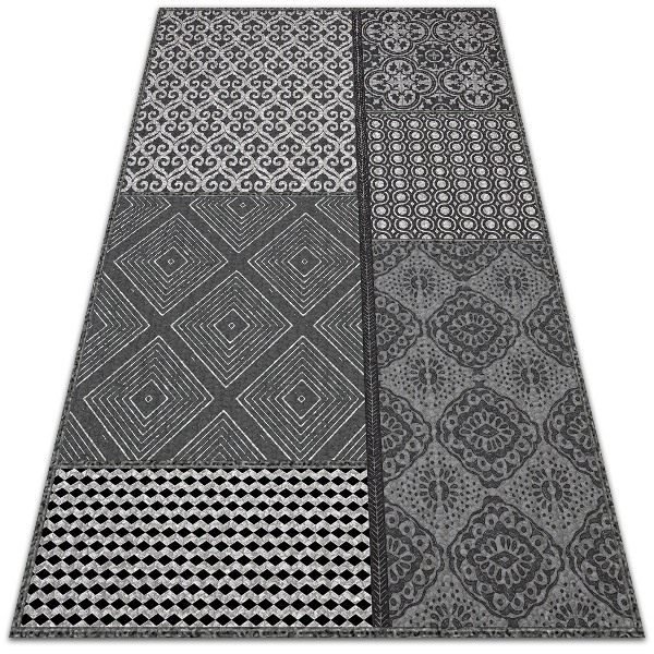 Venkovní zahradní koberec Mix různých vzorů