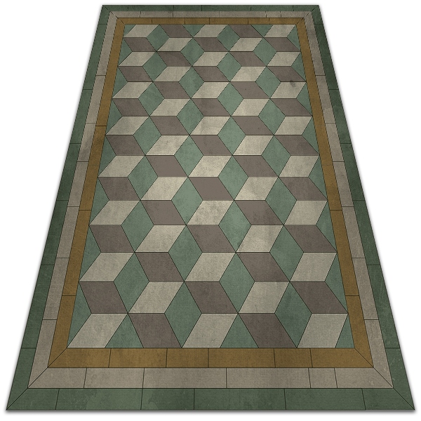 Moderní venkovní koberec Bloky