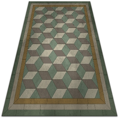 Moderní venkovní koberec Bloky