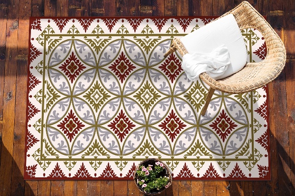 Zahradní koberec krásný vzor Geometrický vzor