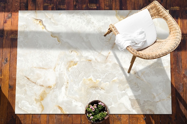 Moderní venkovní koberec Textura mramoru