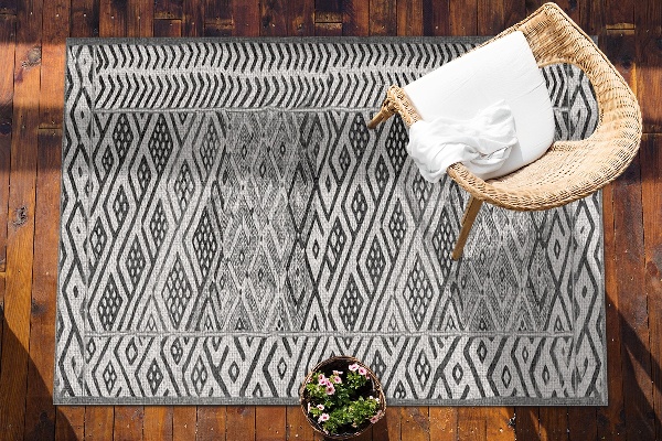 Moderní koberec na balkon Etnické pattern