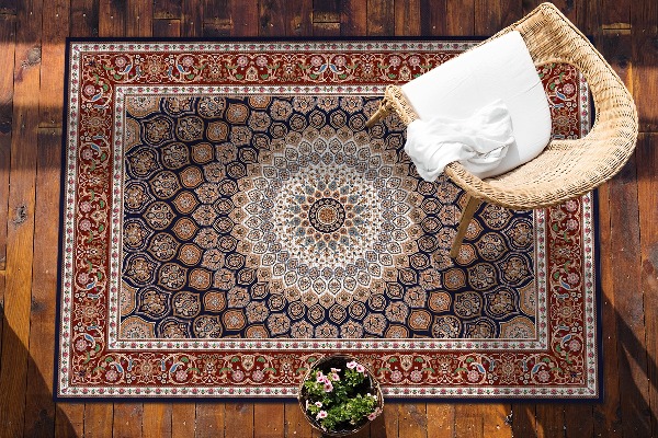 Moderní koberec na terasu Hypnotizující mandala