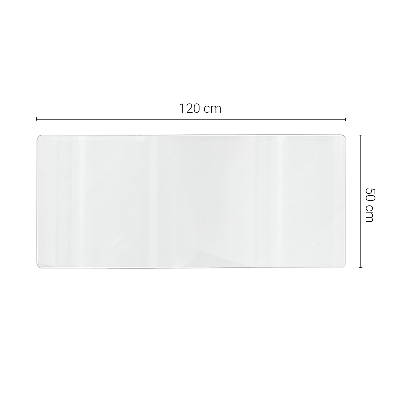 Průhledná podložka na stůl