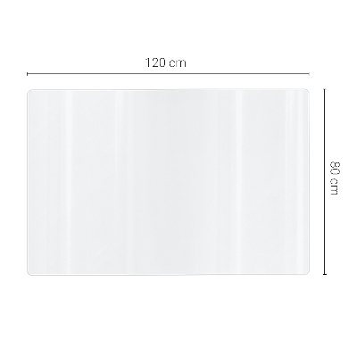 Průhledná ochranná podložka univerzální