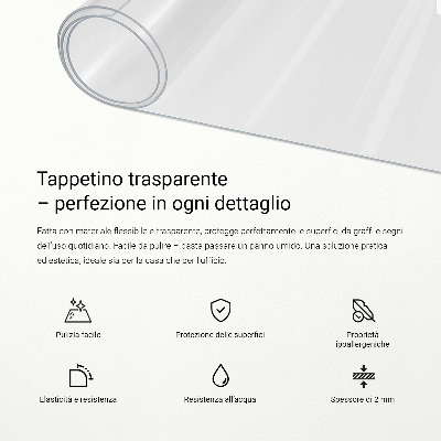 Průhledná ochranná podložka univerzální
