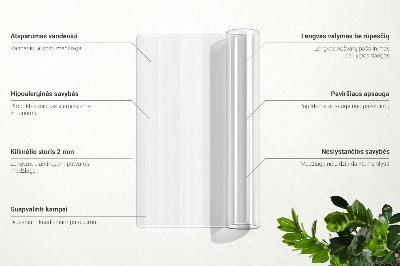Průhledná ochranná podložka univerzální