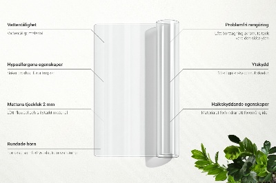 Průhledná ochranná podložka univerzální