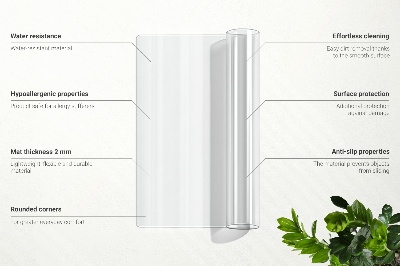 Průhledná ochranná podložka univerzální