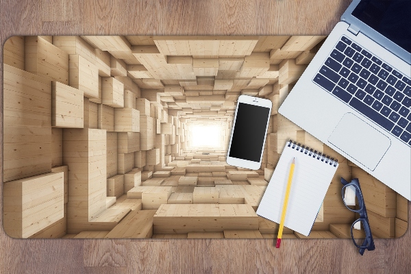 Ochranná podložka na stůl Abstraktní dřevo