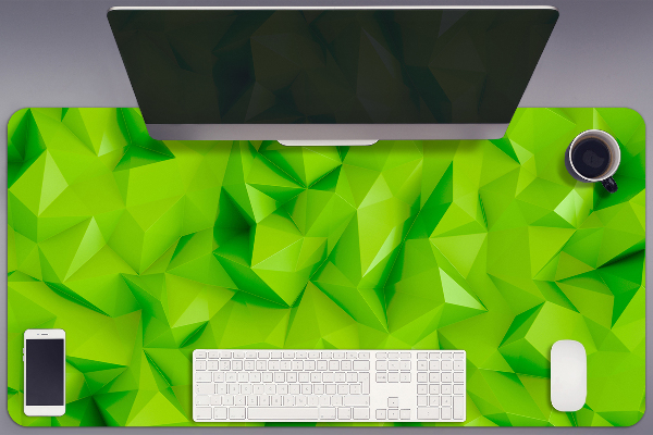 Ochranná podložka na stůl Abstrakce green