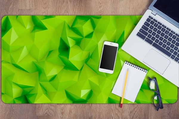 Ochranná podložka na stůl Abstrakce green