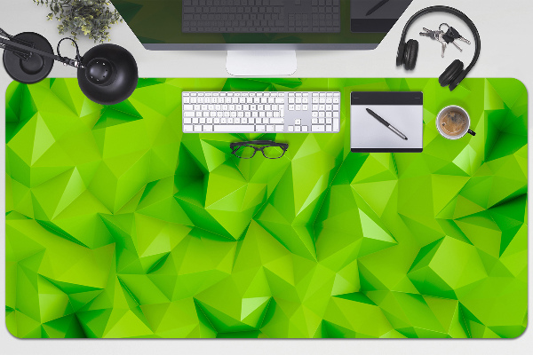 Ochranná podložka na stůl Abstrakce green
