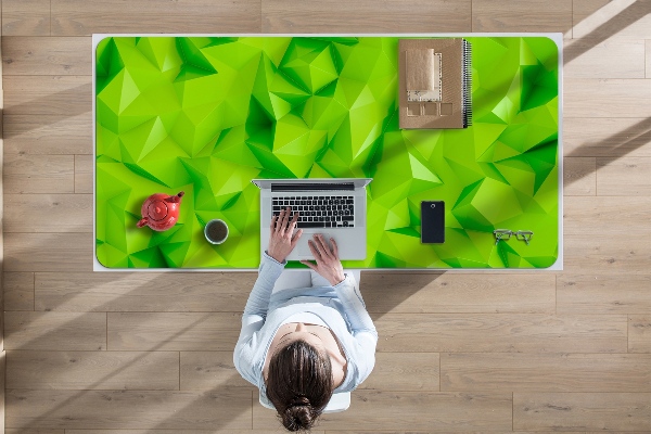Ochranná podložka na stůl Abstrakce green