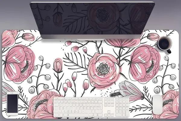 Pracovní podložka na stůl Pastel roses art
