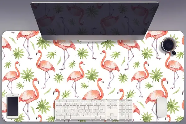 Velká podložka na stůl pro děti Flamingos