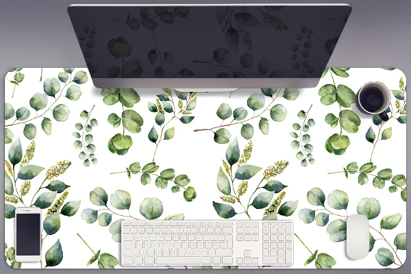 Pracovní podložka na stůl Eucalyptus květiny