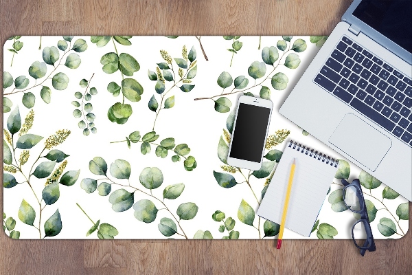 Pracovní podložka na stůl Eucalyptus květiny