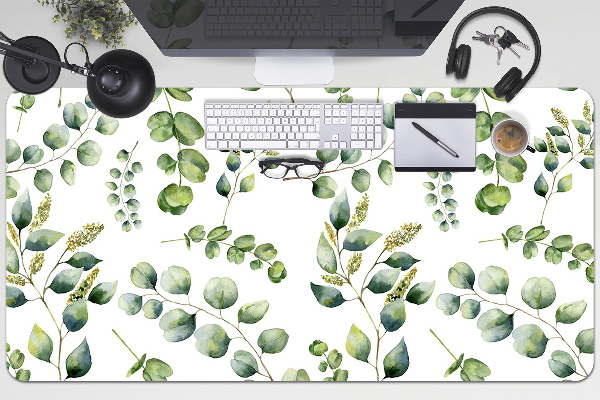 Pracovní podložka na stůl Eucalyptus květiny