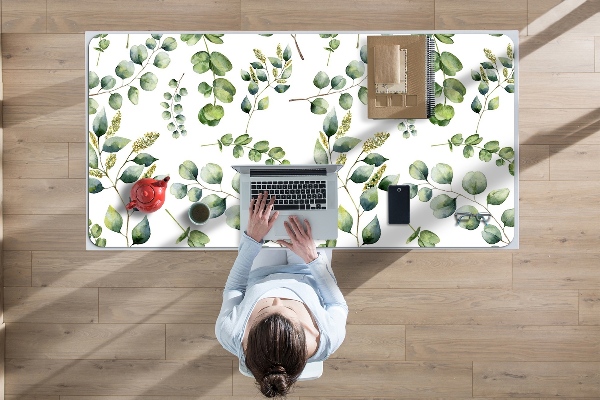 Pracovní podložka na stůl Eucalyptus květiny