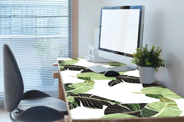 Podložka na psací stůl Palmové písmena