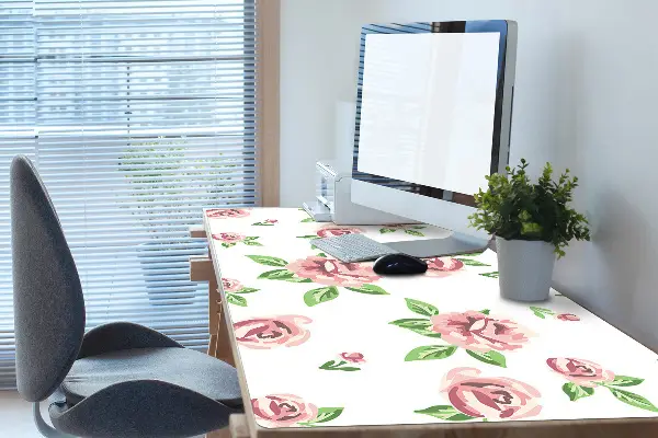 Ochranná podložka na stůl Pastelové květiny