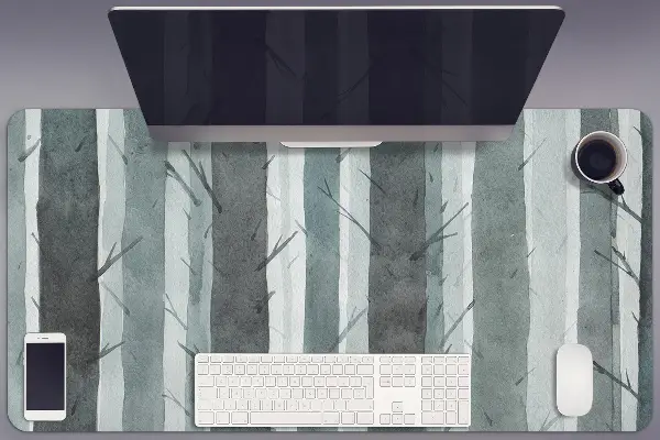 Velká ochranná podložka na stůl 3d pruhy vzor