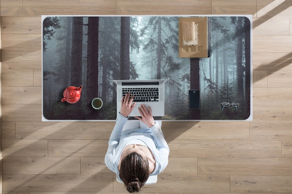 Velká podložka na stůl pro děti Misty forest