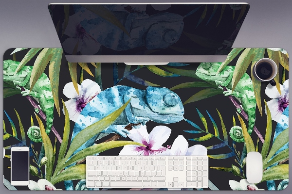 Pracovní podložka na stůl Modrý chameleon