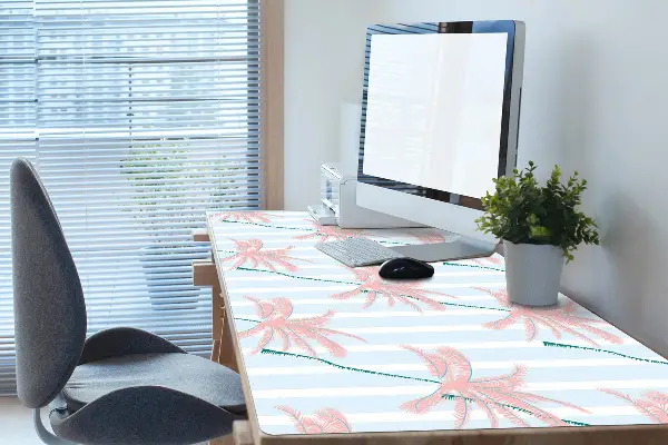 Podložka na psací stůl Palmové písmena