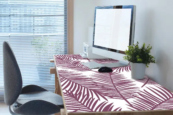 Ochranná podložka na stůl Fialové listí