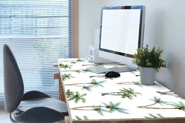Velká ochranná podložka na stůl Palm nástěnná