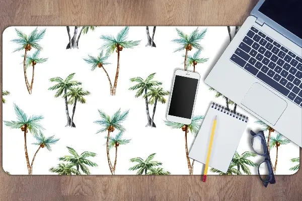 Velká ochranná podložka na stůl Palm nástěnná