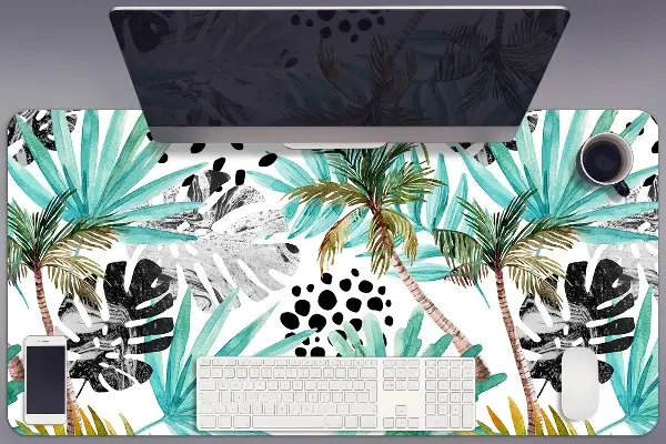 Podložka na psací stůl Palmové stromy a listí
