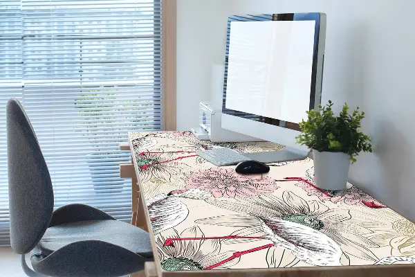 Podložka na psací stůl Plameňák růžový