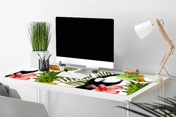 Podložka na psací stůl Tukan a ananas