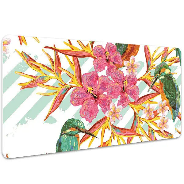 Velká podložka na stůl Letní ptáci
