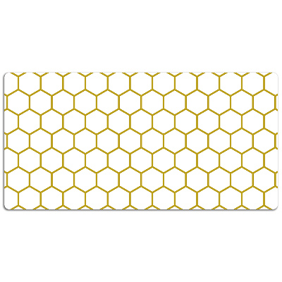 Velká ochranná podložka na stůl Plástev medu