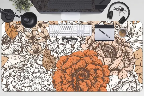 Ochranná podložka na stůl Oranžové růže