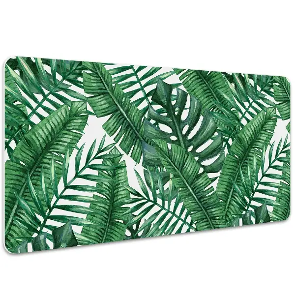 Velká ochranná podložka na stůl Monstera leaf