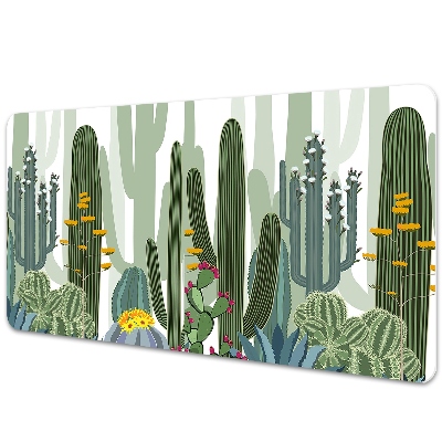 Ochranná podložka na stůl Kvetoucí kaktusy