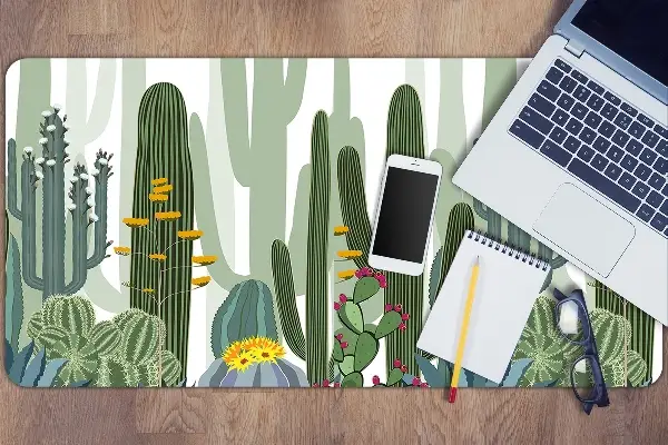 Ochranná podložka na stůl Kvetoucí kaktusy
