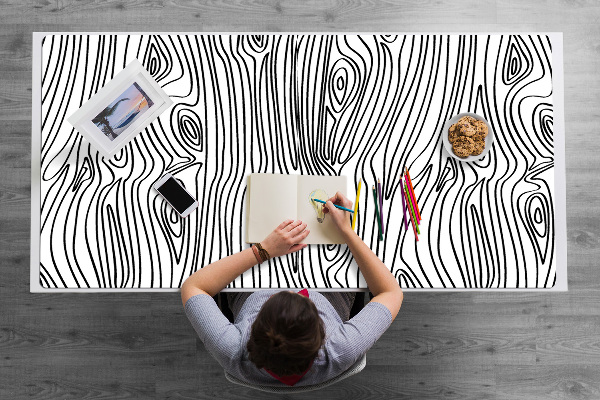 Pracovní podložka s obrázkem Imitace dřeva