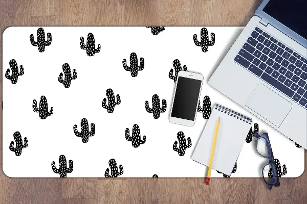 Podložka na psací stůl Cactus vzor